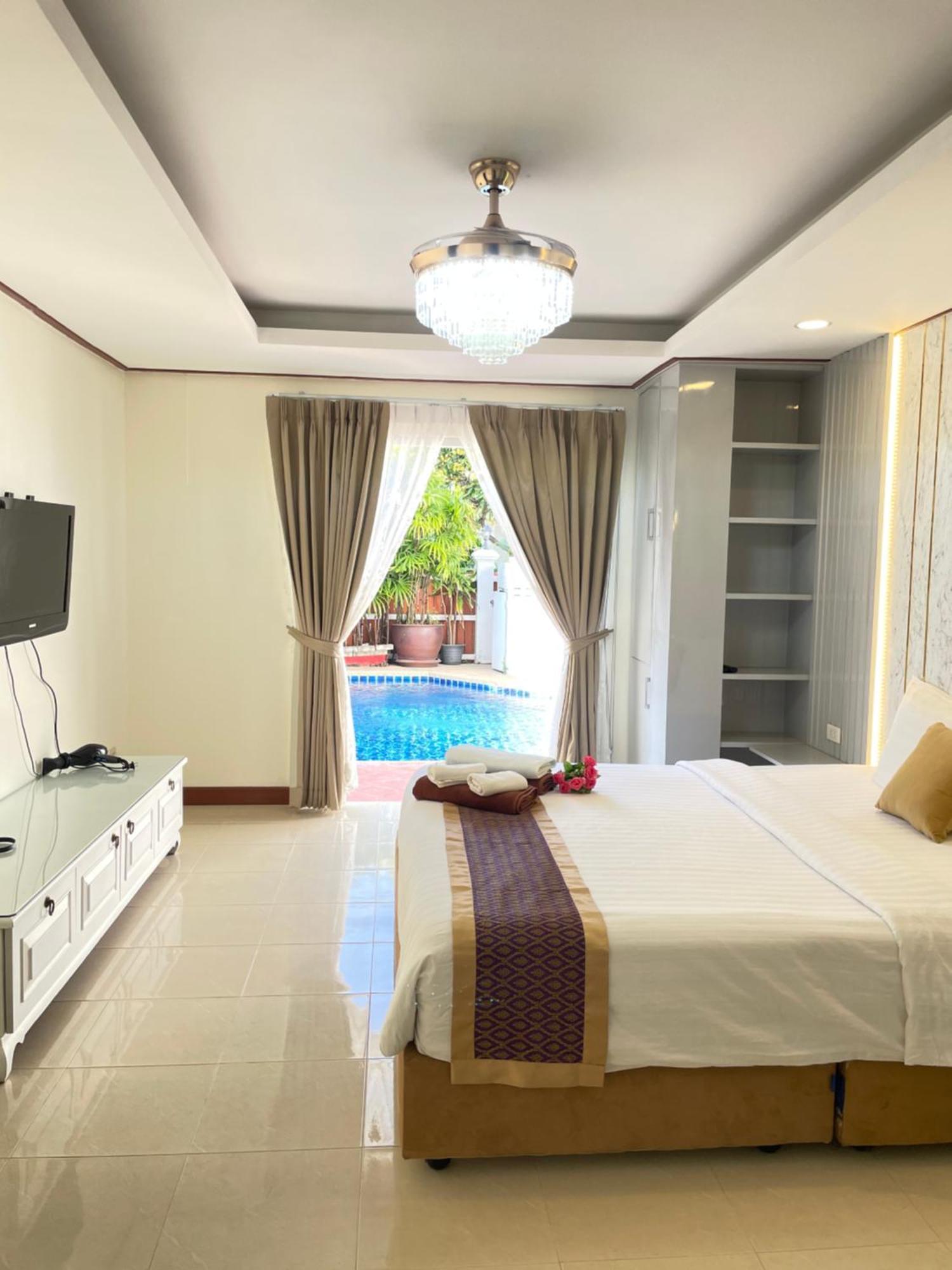 Pattaya Pool Villa39A 300 Mater To Beach Gate Exit Экстерьер фото