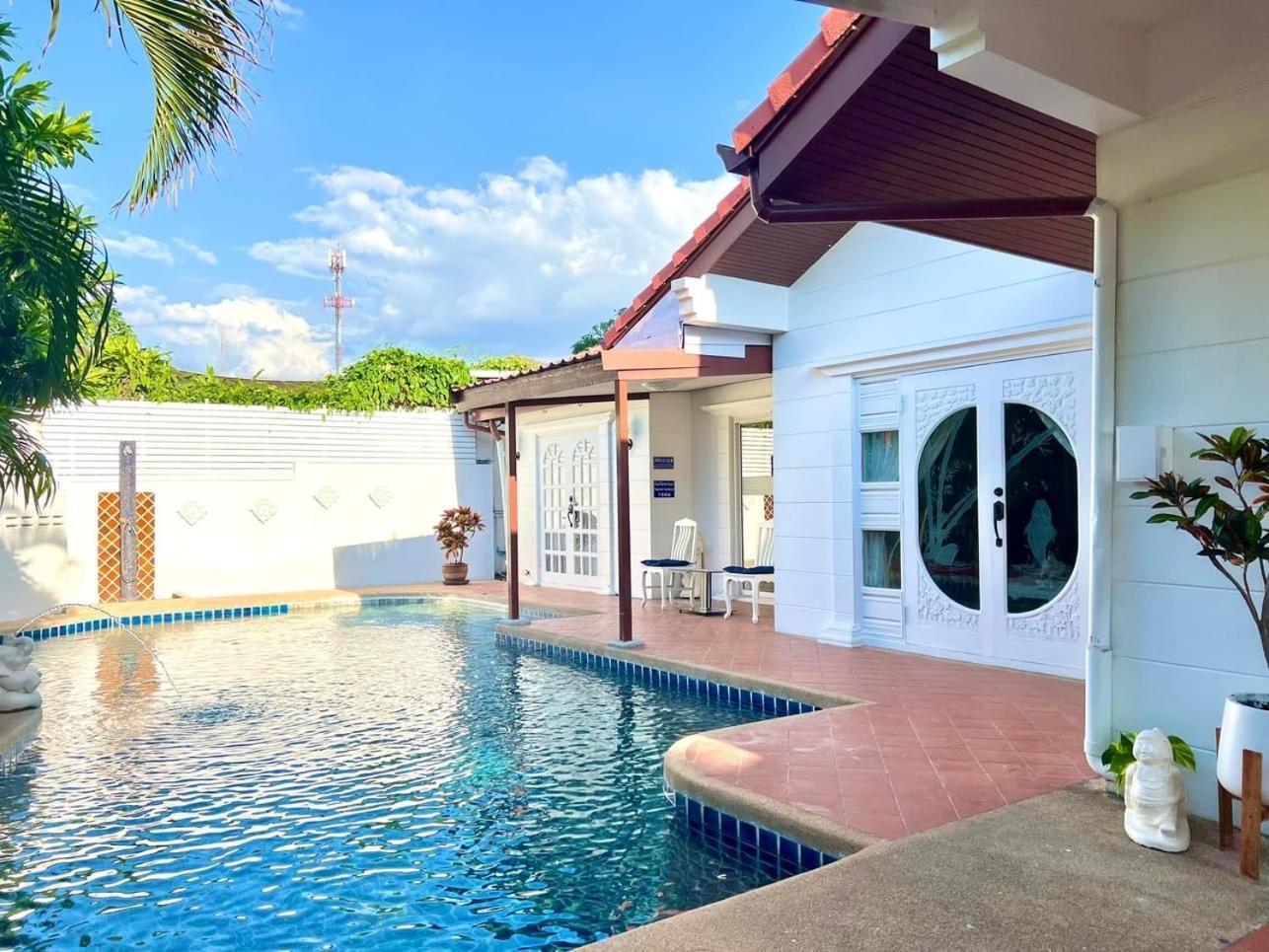 Pattaya Pool Villa39A 300 Mater To Beach Gate Exit Экстерьер фото